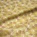 Tissu cotonnade jaune aux coraux violets et roses - STANDARD 100 OEKO - TEX - TissusPapi.com