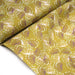 Tissu cotonnade jaune aux coraux violets et roses - STANDARD 100 OEKO - TEX - TissusPapi.com