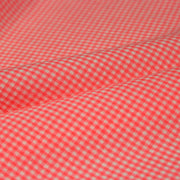 Tissu seersucker coton Vichy 2mm : ROSE FLUO ! - STANDARD 100 OEKO-TEX - TissusPapi.com