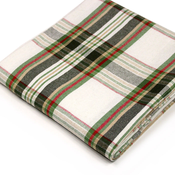 Tissu coton TARTAN EPAIS 100% COTON : 4 couleurs disponibles ! De magnifiques tartans pour vous