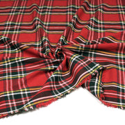Tissu coton TARTAN EPAIS 100% COTON : 4 couleurs disponibles ! De magnifiques tartans pour vous - TissusPapi.com