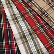 Tissu coton TARTAN EPAIS 100% COTON : 4 couleurs disponibles ! De magnifiques tartans pour vous - TissusPapi.com