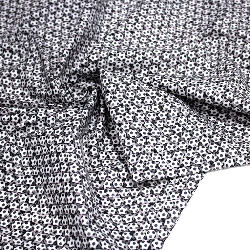 Tissu cotonnade enfant – Les ballons de foot - TissusPapi.com