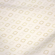Tissu cotonnade enfant, les losanges en triangle ocres et écrus - OEKO - TEX STANDARD 100 - TissusPapi.com