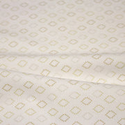 Tissu cotonnade enfant, les losanges en triangle ocres et écrus - OEKO - TEX STANDARD 100 - TissusPapi.com