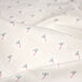 Tissu cotonnade enfant, fines fleurs roses et vertes - OEKO - TEX STANDARD 100 - TissusPapi.com
