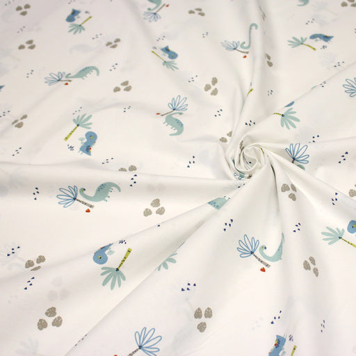 Tissu cotonnade enfant, constellation blanche, lune et étoiles fond vert clair - OEKO - TEX STANDARD 100 (Copie) - TissusPapi.com