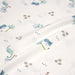 Tissu cotonnade enfant, constellation blanche, lune et étoiles fond vert clair - OEKO - TEX STANDARD 100 (Copie) - TissusPapi.com