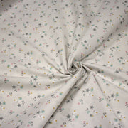 Tissu cotonnade enfant, fines fleurs, lunes et étoiles - OEKO - TEX STANDARD 100 - TissusPapi.com