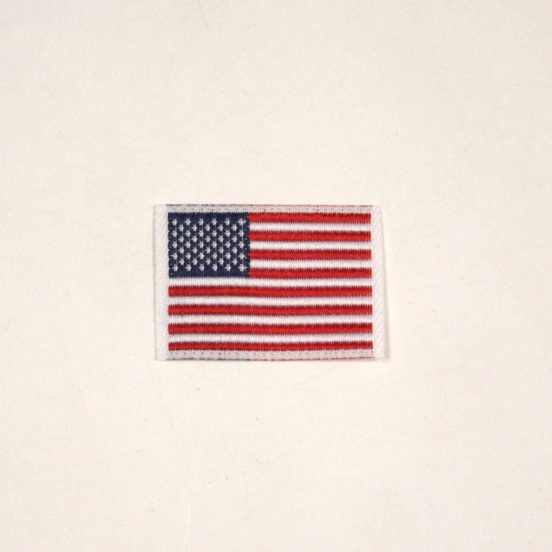 Écusson brodé à coudre drapeau américain Etats - Unis - Fabriqué en France - TissusPapi.com