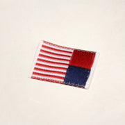 Écusson brodé à coudre drapeau américain Etats - Unis - Fabriqué en France - TissusPapi.com