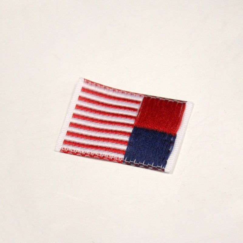 Écusson brodé à coudre drapeau américain Etats - Unis - Fabriqué en France - TissusPapi.com