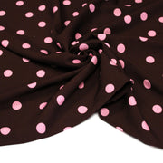 Tissu Viscose fluide à pois : nombreuses couleurs – STANDARD 100 OEKO-TEX - TissusPapi.com