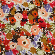 Tissu Viscose fluide BOUQUET CHAMPÊTRE fleurs multicolore – STANDARD 100 OEKO-TEX - TissusPapi.com