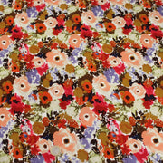 Tissu Viscose fluide BOUQUET CHAMPÊTRE fleurs multicolore – STANDARD 100 OEKO-TEX - TissusPapi.com