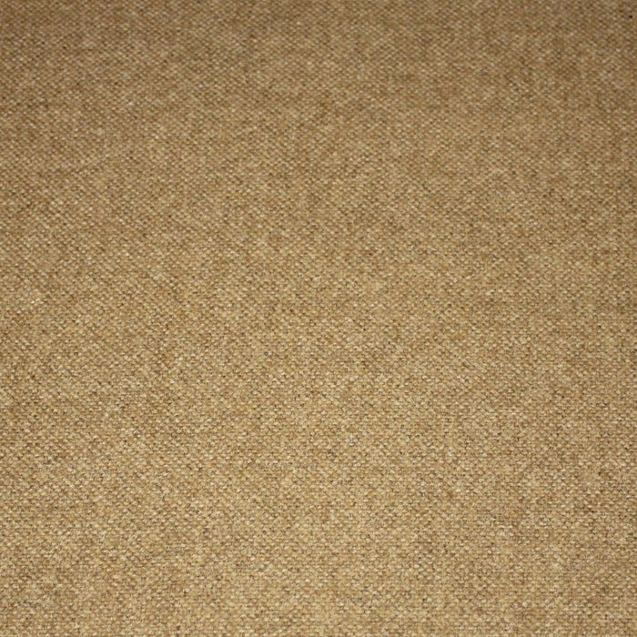 Tissu lainage tweed ocre faux - uni - Fabrication française - TissusPapi.com