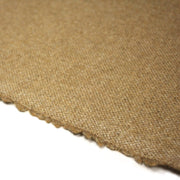 Tissu lainage tweed ocre faux - uni - Fabrication française - TissusPapi.com