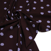 Tissu Viscose fluide à pois : nombreuses couleurs – STANDARD 100 OEKO-TEX - TissusPapi.com