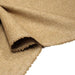 Tissu lainage tweed ocre faux - uni - Fabrication française - TissusPapi.com