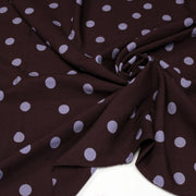 Tissu Viscose fluide à pois : nombreuses couleurs – STANDARD 100 OEKO-TEX - TissusPapi.com