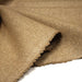 Tissu lainage tweed ocre faux - uni - Fabrication française - TissusPapi.com