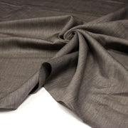 Tissu lin couleur naturel taupe - TissusPapi.com