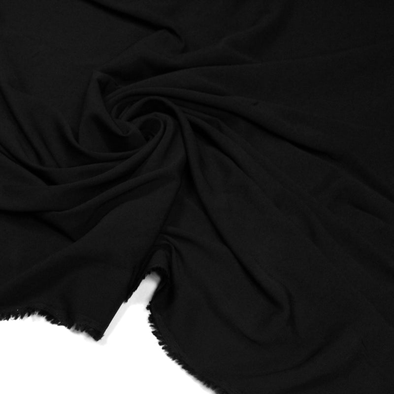 Tissu Viscose fluide : recto satiné et envers crêpe - Fabrication française