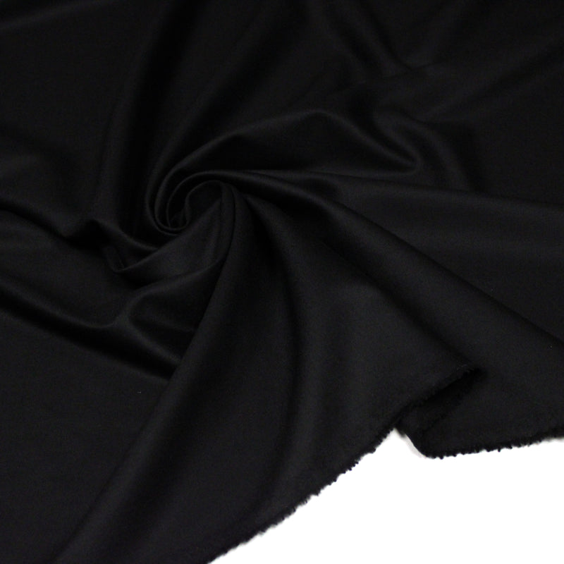 Tissu Draperie noire - Fabrication italienne