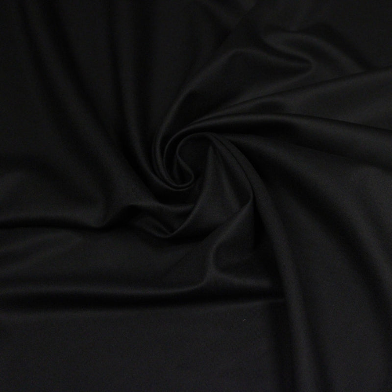 Tissu Draperie noire - Fabrication italienne