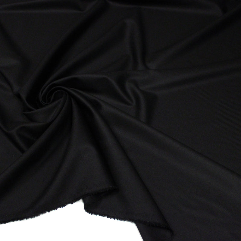 Tissu Draperie noire - Fabrication italienne