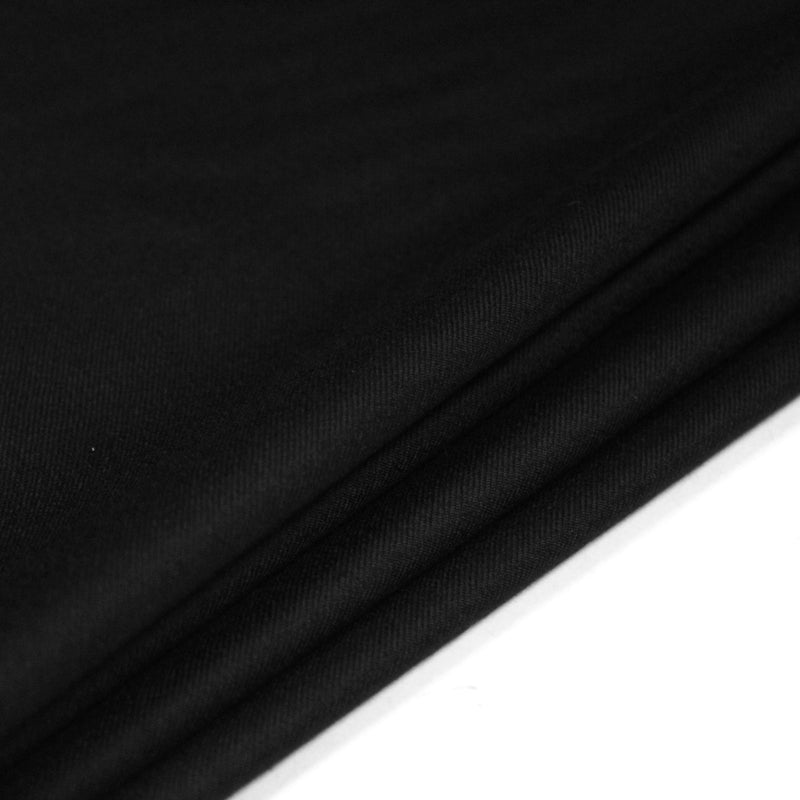 Tissu Draperie noire - Fabrication italienne