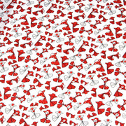 Tissu cotonnade motif japonais poissons koï origami rouge - OEKO - TEX - TissusPapi.com
