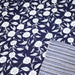 Tissu matelassé coton indien, motif traditionnel floral : nombreuses couleurs et fleuris au choix! - TissusPapi.com