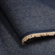 Tissu DENIM toile sergé fin bleu Blue jean - TissusPapi.com