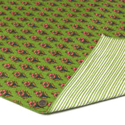 Tissu matelassé coton indien, motif traditionnel floral : nombreuses couleurs et fleuris au choix! - TissusPapi.com