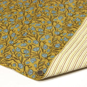Tissu matelassé coton indien, motif traditionnel floral : nombreuses couleurs et fleuris au choix! - TissusPapi.com