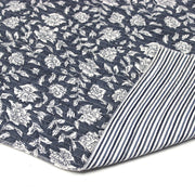 Tissu matelassé coton indien, motif traditionnel floral : nombreuses couleurs et fleuris au choix! - TissusPapi.com