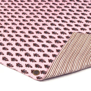 Tissu matelassé coton indien, motif traditionnel floral : nombreuses couleurs et fleuris au choix! - TissusPapi.com