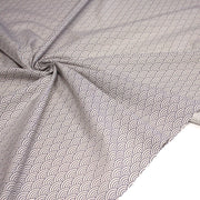 Tissu cotonnade motif japonais SEIGAIHA : écru/bleu et bleu/écru - COLLECTION JAPON INDIGO - TissusPapi.com