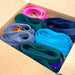 Lot de coupes de biais de coton 20mm de large : plein de couleurs ! - TissusPapi.com