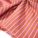 Tissu viscose fluide SERENIDADE, tissé corail aux rayures roses et blanches - Fabrication française - TissusPapi.com