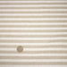 Tissu coton façon lin aux rayures blanches 10mm - TissusPapi.com