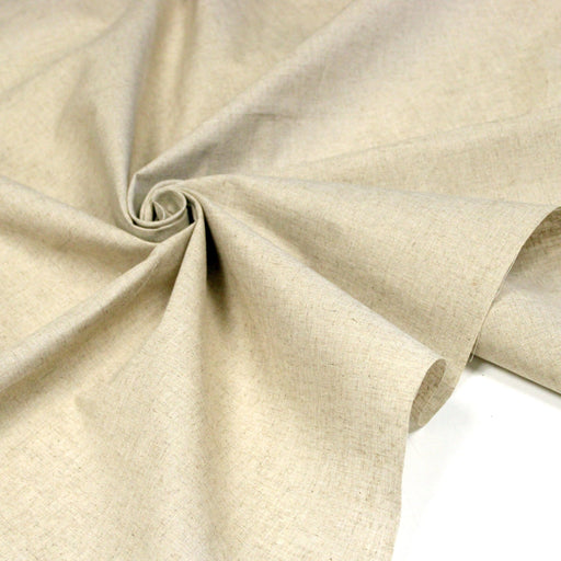 Tissu METIS LIN COTON couleur lin naturel - TissusPapi.com