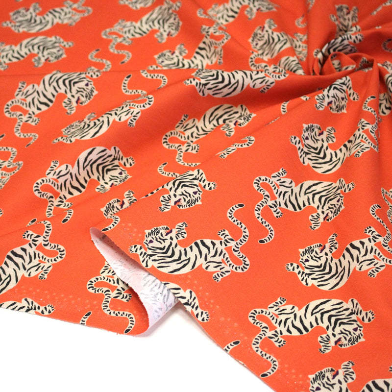 Tissu cotonnade TIGRUS BENGALIS, nombreuses couleurs - OEKO - TEX STANDARD 100 - STUDIO ALBERTUS - TissusPapi.com