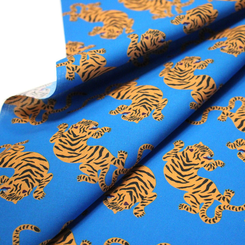 Tissu cotonnade TIGRUS BENGALIS, nombreuses couleurs - OEKO - TEX STANDARD 100 - STUDIO ALBERTUS - TissusPapi.com