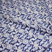 Tissu gabardine coton imprimée motif anciens carreaux de faïence bleus, azulejos - STANDARD 100 OEKO - TEX - TissusPapi.com