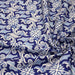 Tissu gabardine coton imprimée motif anciens carreaux de faïence bleus, azulejos - STANDARD 100 OEKO - TEX - TissusPapi.com