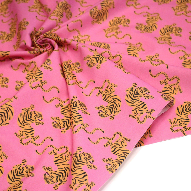 Tissu cotonnade TIGRUS BENGALIS, nombreuses couleurs - OEKO - TEX STANDARD 100 - STUDIO ALBERTUS - TissusPapi.com