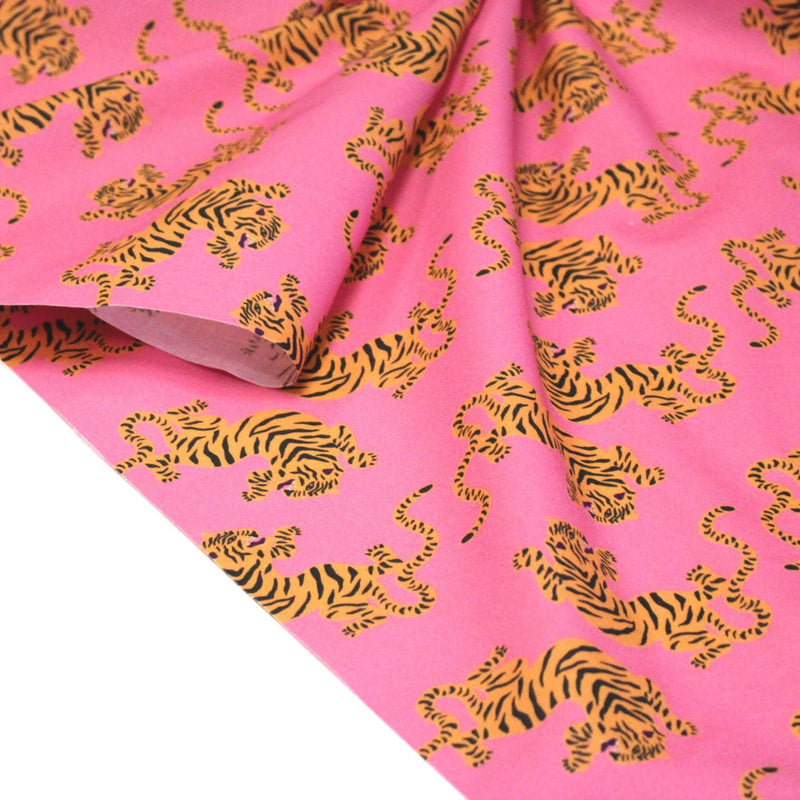 Tissu cotonnade TIGRUS BENGALIS, nombreuses couleurs - OEKO - TEX STANDARD 100 - STUDIO ALBERTUS - TissusPapi.com