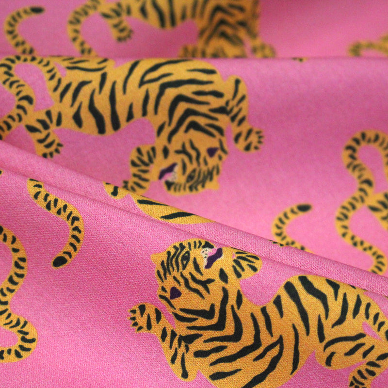 Tissu cotonnade TIGRUS BENGALIS, nombreuses couleurs - OEKO - TEX STANDARD 100 - STUDIO ALBERTUS - TissusPapi.com
